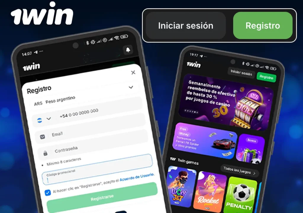 Registro en 1Win